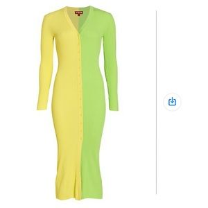 Staud - Shoko Colorblock Dress